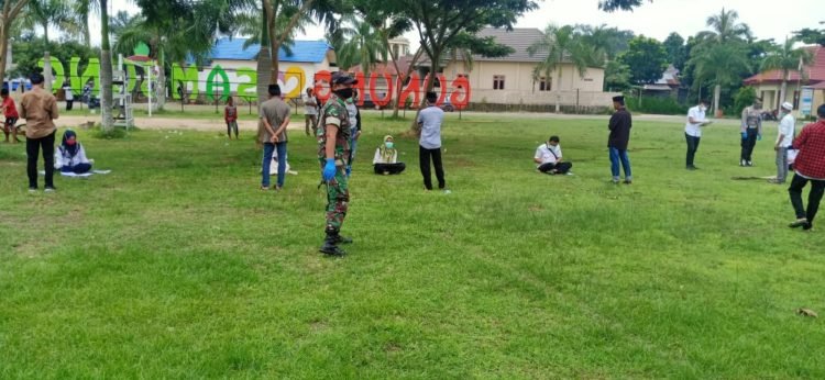 41 Orang Di Awasi Babinsa Dan Bhabinkamtibmas Sambung Makmur