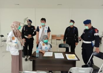 Cegah Pola Sebaran Korona, Pemko Banjarbaru Tempatkan Volunter Di Bandara Syamsudin Noor