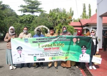 Balon Bapok Hadir Ditengah Wabah Covid-19 Di Kabupaten Banjar
