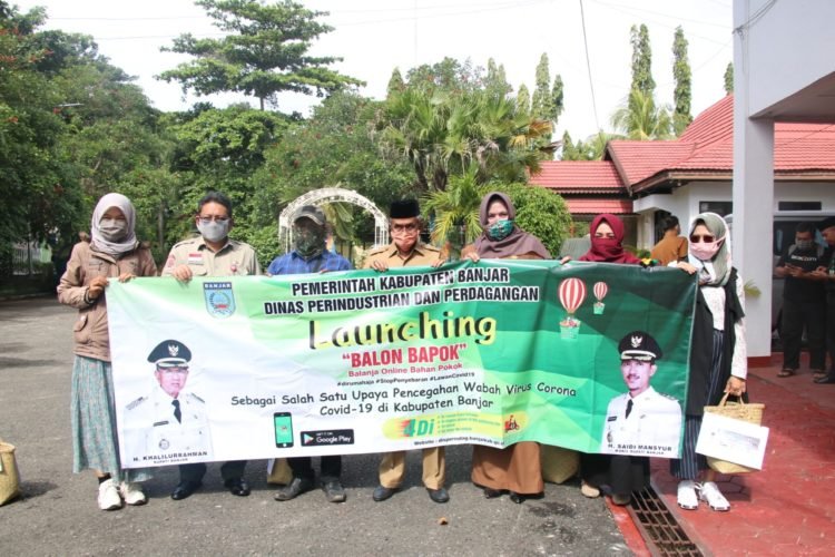 Balon Bapok Hadir Ditengah Wabah Covid-19 Di Kabupaten Banjar