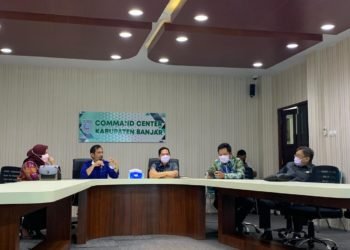 DPRD Kalsel Dapil Kabupaten Banjar Monitoring Posko Gugus Tugas