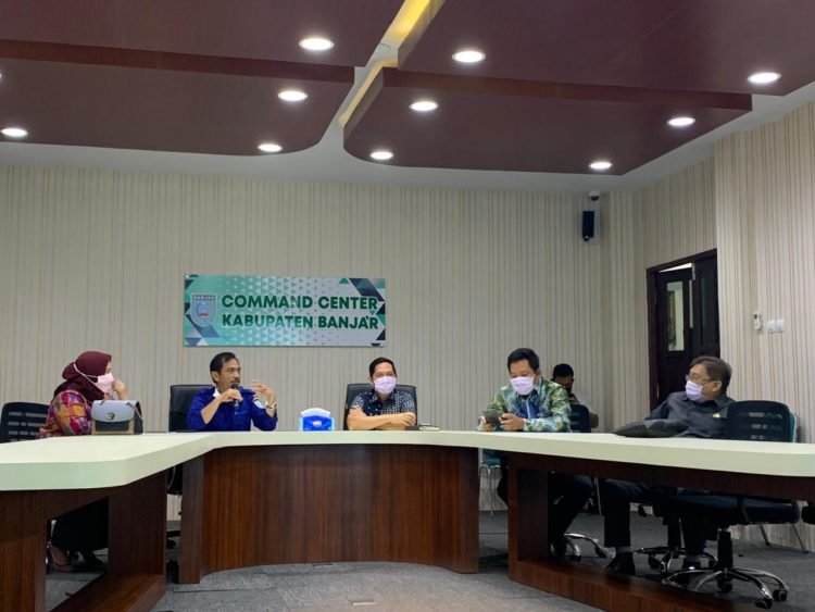 DPRD Kalsel Dapil Kabupaten Banjar Monitoring Posko Gugus Tugas