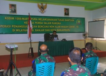 Latposko, Tameng Manuntung – I, Resmi Dibuka Danrem 101/ Antasari