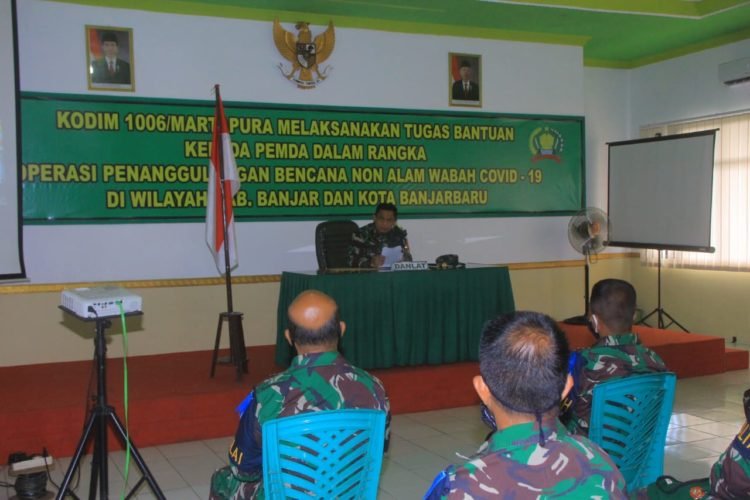Latposko, Tameng Manuntung – I, Resmi Dibuka Danrem 101/ Antasari