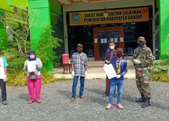 Satu Pasien PDP Yang Dikarantina Di Guest House Sehat