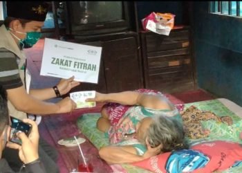 Lazisnu Kabupaten Banjar Distribuskan Beras Zakat Fitrah