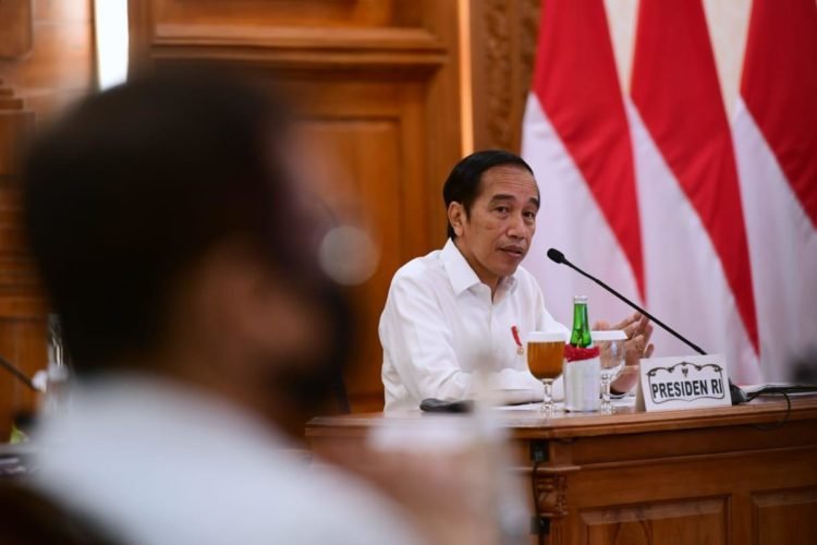 Presiden Jokowi Dalam Rapat Terbatas : Tunggu Apalagi? Anggarannya Sudah Ada