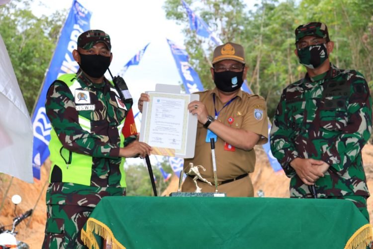 TMMD Ke 108 Kodim 1006 Martapura Di Desa Bi’ih Resmi Dibuka