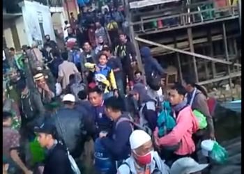 Waduk Riam Kanan Dipenuhi Wisatawan, Kadis Porabudpar Banjarbaru : Disini Sarana Wisata Belum Boleh Dibuka