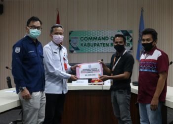 Wartawan Dapatkan Insentif Dari Pemerintah Kabupaten Banjar Saat Pandemi