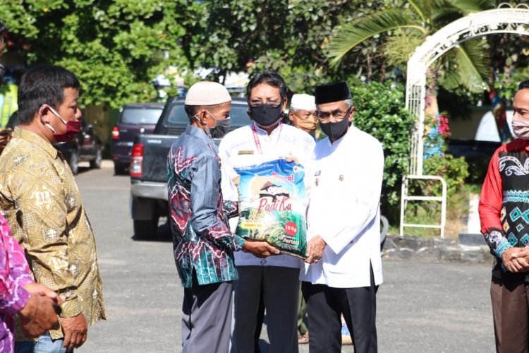 Bupati Banjar Salurkan Sarana Produksi Pertanian