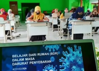SMPN 1 Martapura Gelar Pelatihan Pembelajaran Melalui Daring