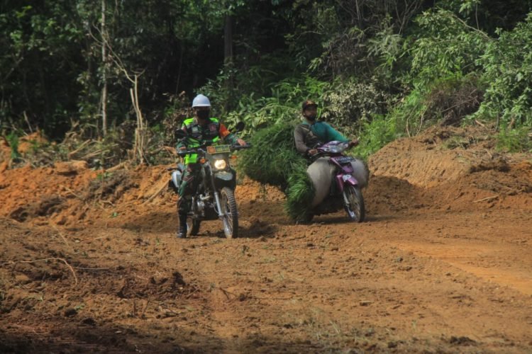 Jalan Program TMMD Sudah Bisa Dilewati Warga