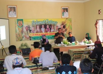 Nadjmi-Jaya Kunjungi UPT BPP Cempaka : Mudah-mudahan Profesi Pendulang Intan Menjadi Petani