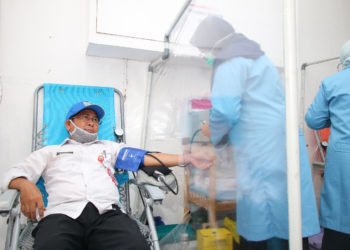 Dispora Bersama FKP Kabupaten Banjar Gelar Donor Darah Untuk Wujud Kepedulian