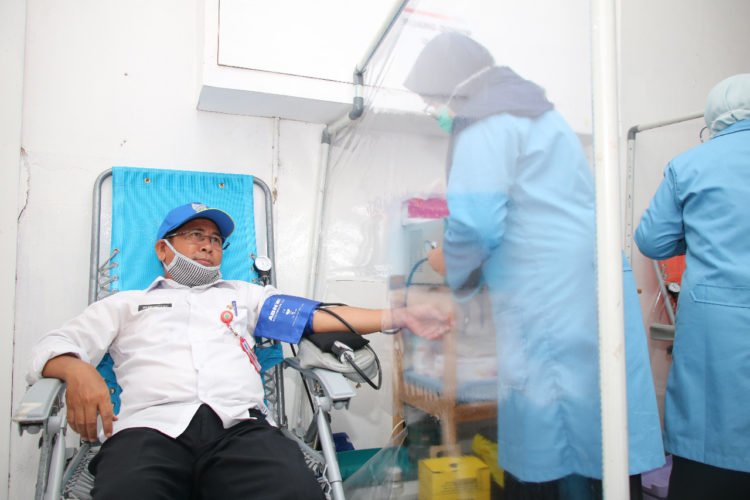 Dispora Bersama FKP Kabupaten Banjar Gelar Donor Darah Untuk Wujud Kepedulian