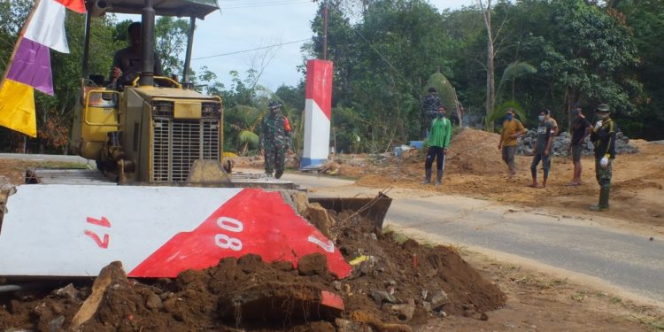 TMMD Bangkitkan Budaya Gotong Royong Di Masyarakat