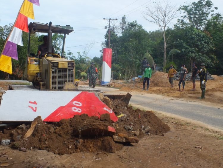 TMMD Bangkitkan Budaya Gotong Royong Di Masyarakat