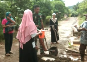 TMMD Bangkitkan Budaya Gotong Royong Di Masyarakat