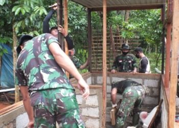 Gotong Royong, Semangat Dalam Menyelesaikan Program TMMD