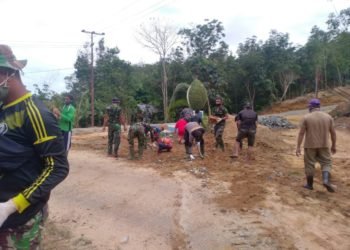 Depan Jalan Baru TMMd Dibikin Bundaran Durian