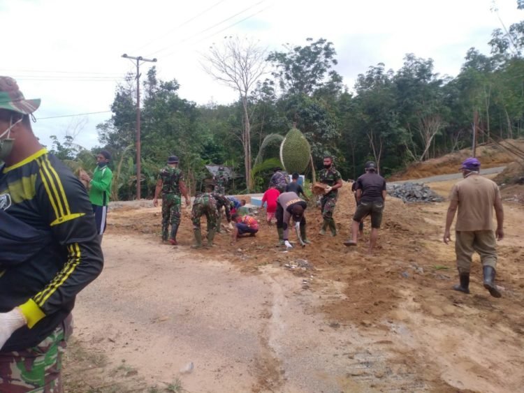 Depan Jalan Baru TMMd Dibikin Bundaran Durian