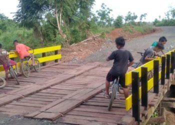 Jalan Baru Digunakan Anak Anak Sebagai Jalur Bersepeda