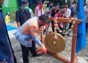 SMA Negeri 5 Resmi Buka, Chazi : Kita Positif Aja Walau Belum Punya Gedung Sendiri