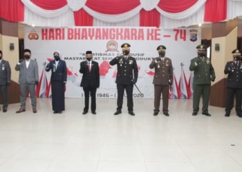 Di Hari Bayangkara, Kapolres Banjar Berharap Walau Banyak Tugas, Tetapi Tetap Semangat