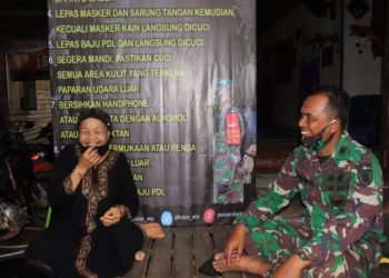 Warga Senang Rumah Mereka Sebagai Tempat Untuk Satgas TMMD