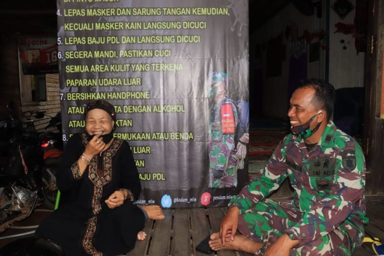 Warga Senang Rumah Mereka Sebagai Tempat Untuk Satgas TMMD