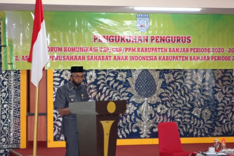 CSR Perusahaan Di Kabupaten Banjar Diharapkan Untuk Pembangunan