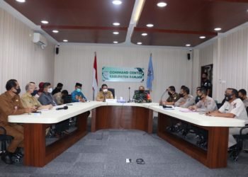 KPU Banjar Gelar Rapat Koordinasi Bersama Forkopimda Menjelang Pilkada Tahun 2020