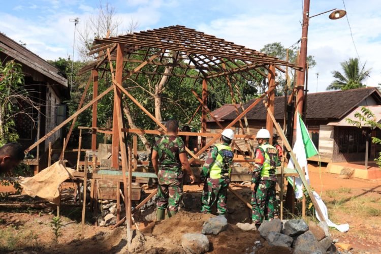 Satgas TMMD Mulai Kebut Pekerjaan