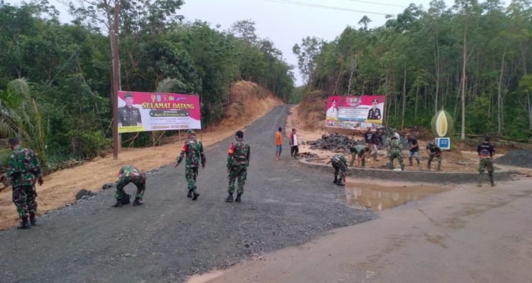 Satgas TMMD Lakukan Persiapan Kedatangan Aster Kasad