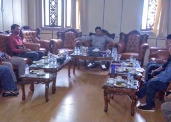 LSM KPK-APP Kalsel Mendatangi DPRD Kabupaten Banjar, Pertanyakan Satgas Covid-19