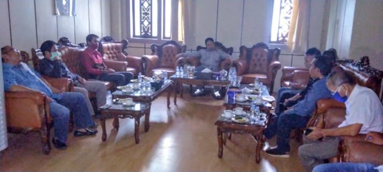 LSM KPK-APP Kalsel Mendatangi DPRD Kabupaten Banjar, Pertanyakan Satgas Covid-19