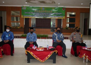 Bupati Banjar Resmikan Rumah Karantina Pasien Covid-19