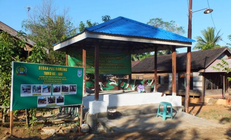 Pos Komling Sudah 90 Persen Pembangunan