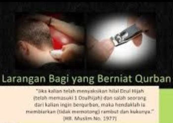 Ustadz Khairullah, Menurut Datu Kalampaian: Memotong Rambut Dan Kuku Bagi Yang Melaksanakan Ibadah Qurban