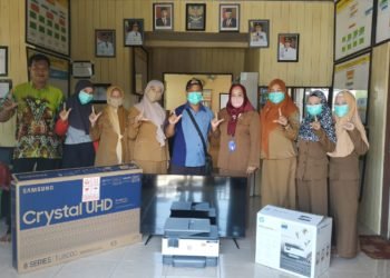 Desa Suingai Rangas Tengah  Mendapatkan Bantuan Replikasi Perpustakaan