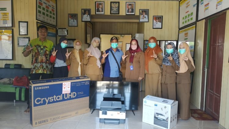 Desa Suingai Rangas Tengah Mendapatkan Bantuan Replikasi Perpustakaan