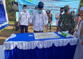 Peletakan Batu Pertama Yayasan Tahfiz Quran, Amal Jariayah Hingga ke Alam Barzakh