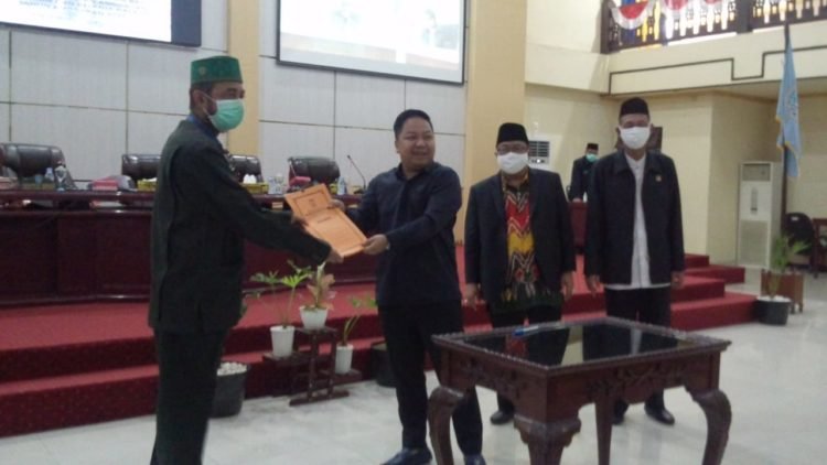 Tanggapan Fraksi DPRD Kabupaten Banjar Tentang Perubahan APBD Tahun 2020