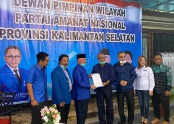 Martinus – Jaya Resmi Dapat Dukungan Partai Amanat Nasional