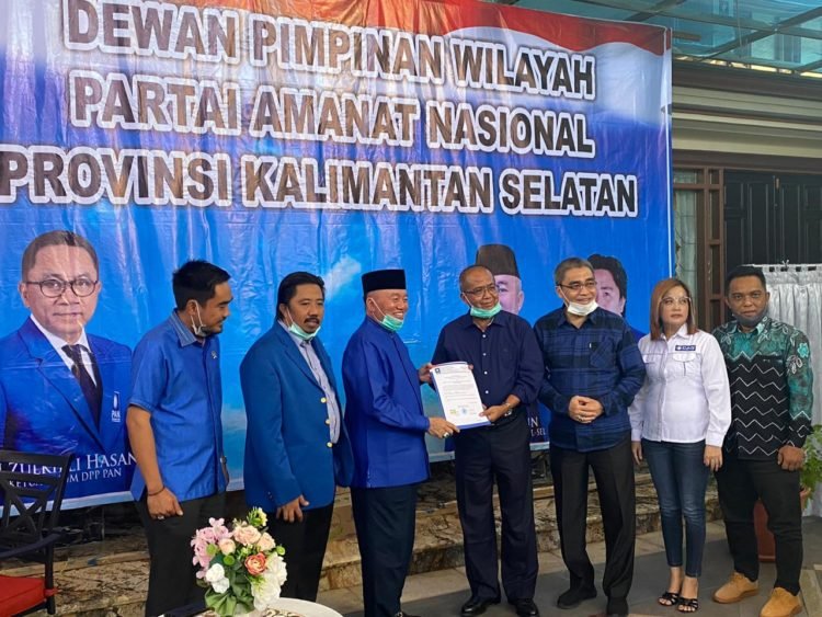 Martinus – Jaya Resmi Dapat Dukungan Partai Amanat Nasional