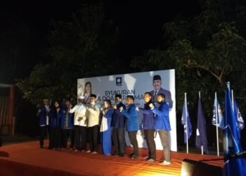 Martinus – Jaya Komitmen Lanjutkan Visi Misi Almarhum Nadjmi Adhani, Emi Larasi : Ayo Kita Satukan Kekuatan