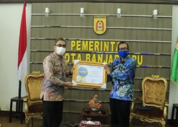 Kembali Berprestasi, Penghargaan Dari BPS Pusat Kepada Kota Banjarbaru
