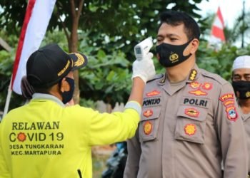 Mandikapau Dan Tungkaran Kedatangan Tim Penilai Kampung Tangguh