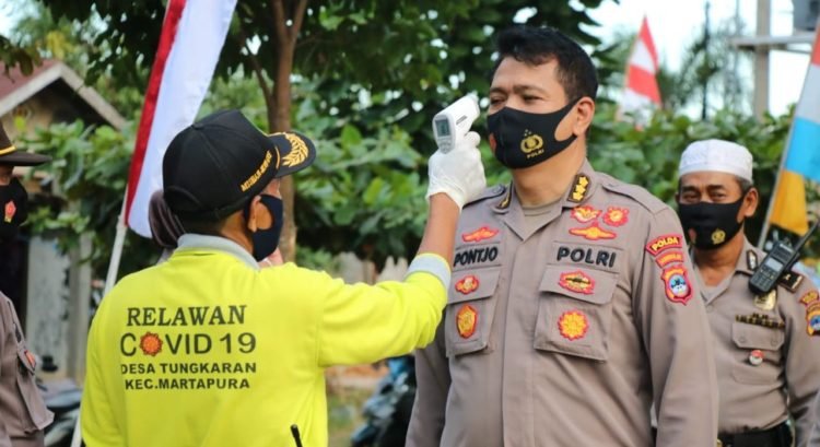 Mandikapau Dan Tungkaran Kedatangan Tim Penilai Kampung Tangguh